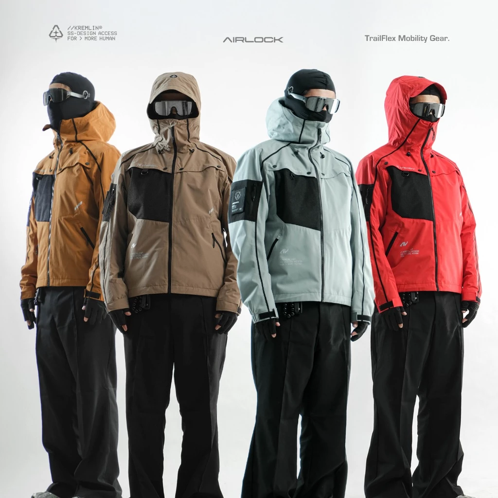 KREMLIN Jacket Modular Windbreaker Gorpcore - 4 Colors - AIRLOCK
