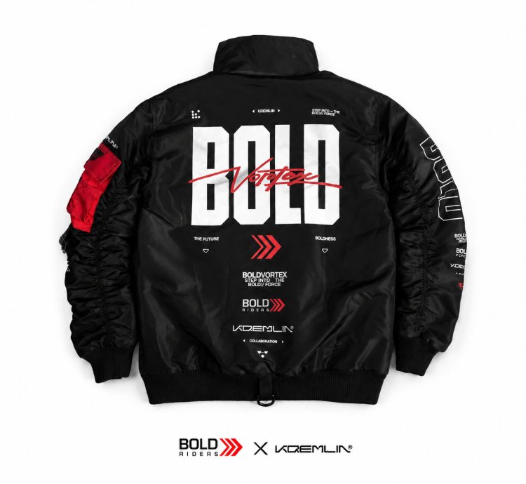 Kremlin X Bold Riders - Bold Vortex Bomber Jacket