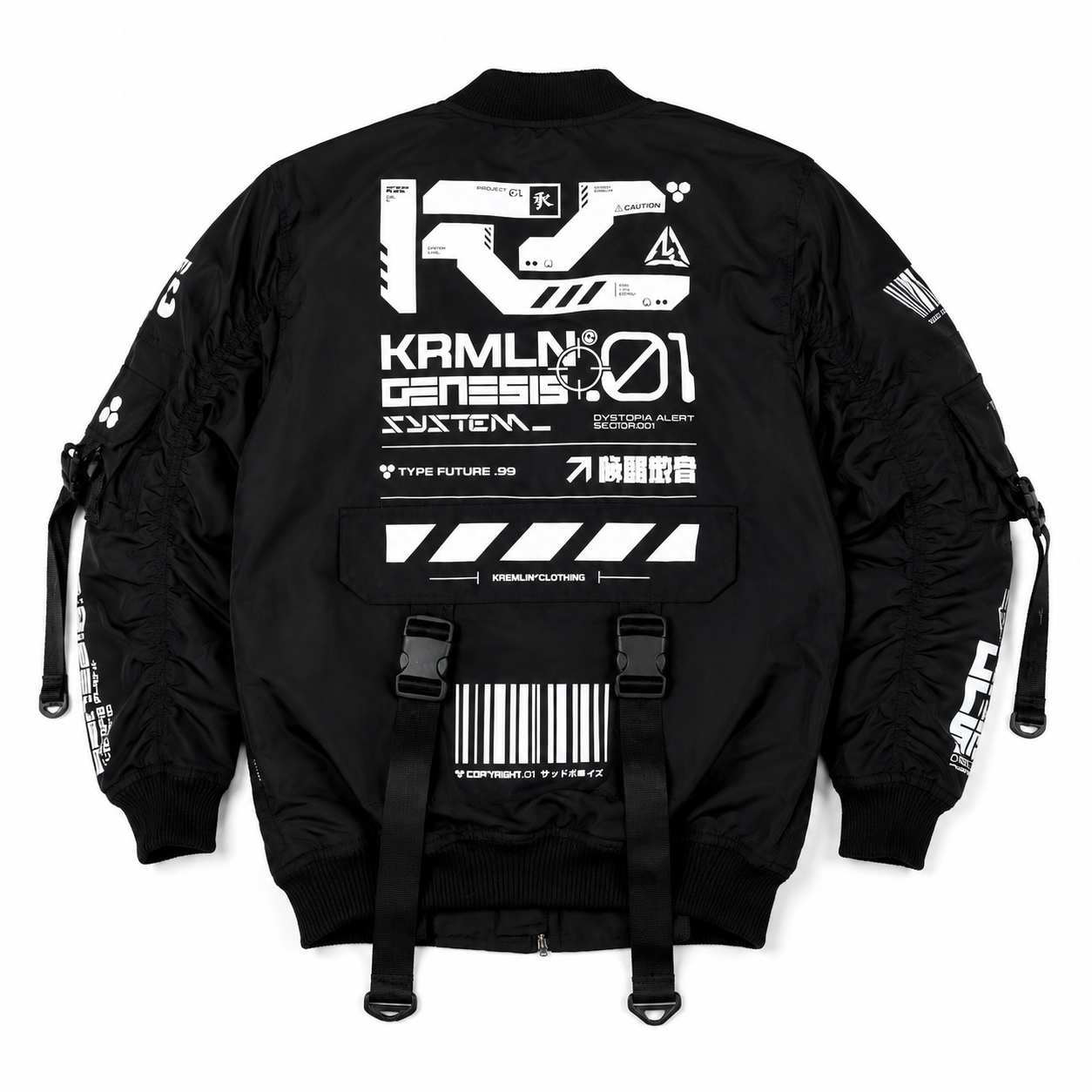 Kremlin Genesis - Bomber Jacket Black