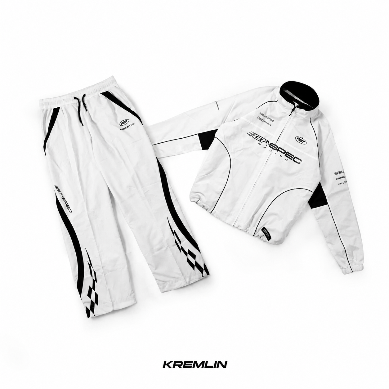 Kremlin Gt-spec - Tracksuit Oneset - White