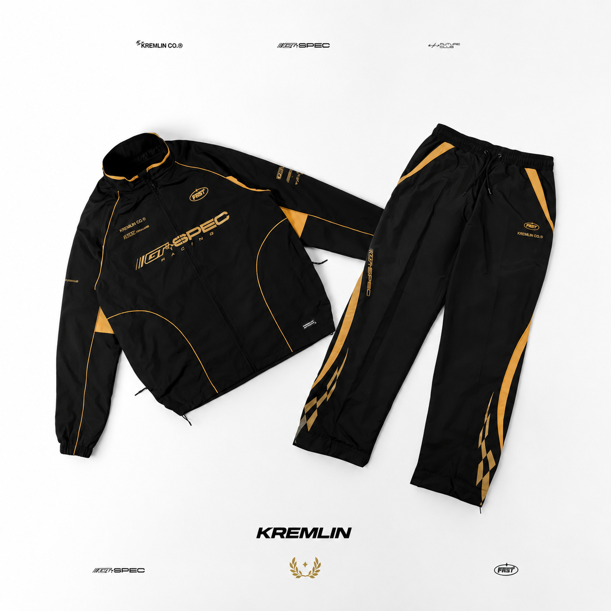 Kremlin Gt-spec - Tracksuit Oneset - Black