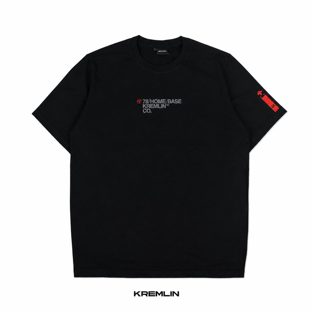 Kremlin Netrun - T-shirt Regular Graphic Shirt Cyber black