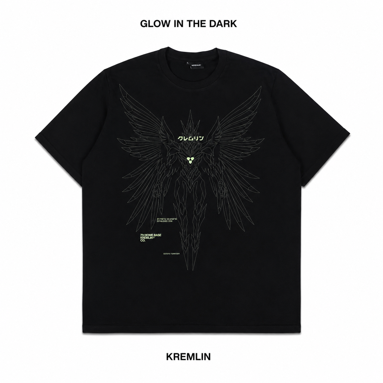 Kremlin Destiny - T-shirt Regular Glow In The Dark Graphic