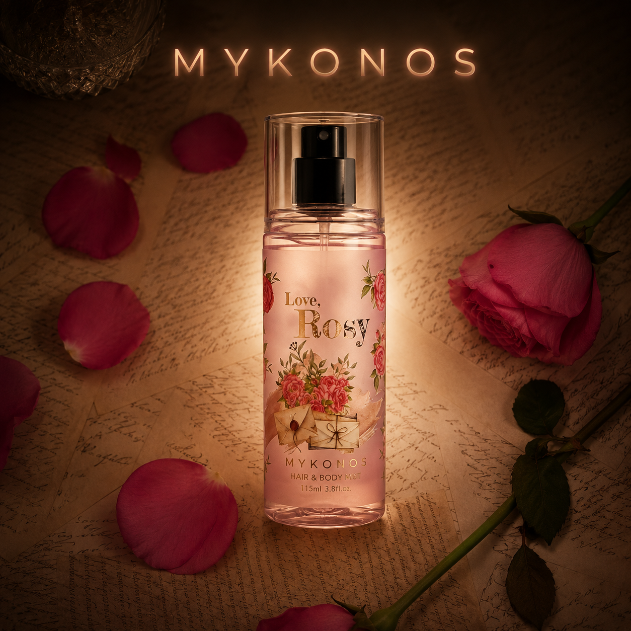Mykonos - Love Rosy Body Mist 115ML