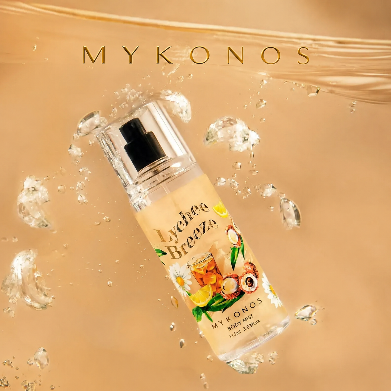Mykonos - Lychee Breeze Body Mist 115ML