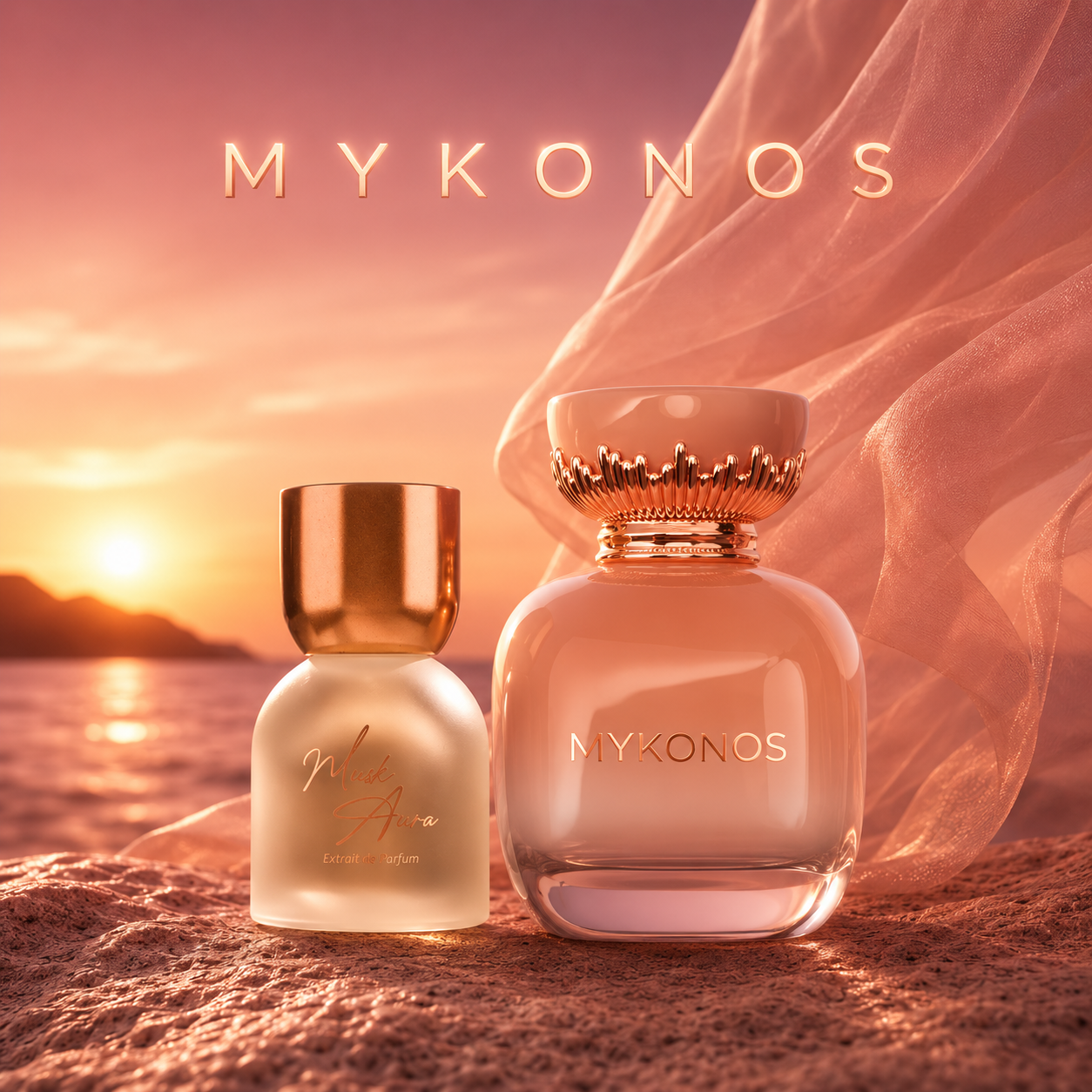 Mykonos - Musk Aura Extrait de Parfum 15ml & 100ml