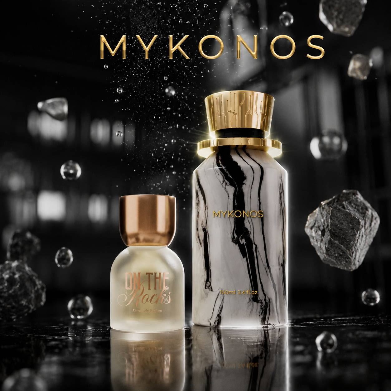 Mykonos - On The Rocks Extrait de Parfum 15ml & 100ml
