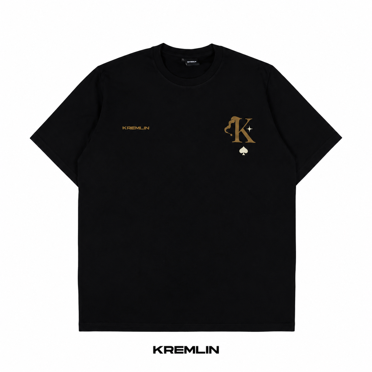 Kremlin Regular Fit Graphic T-Shirt - Phantom | Black