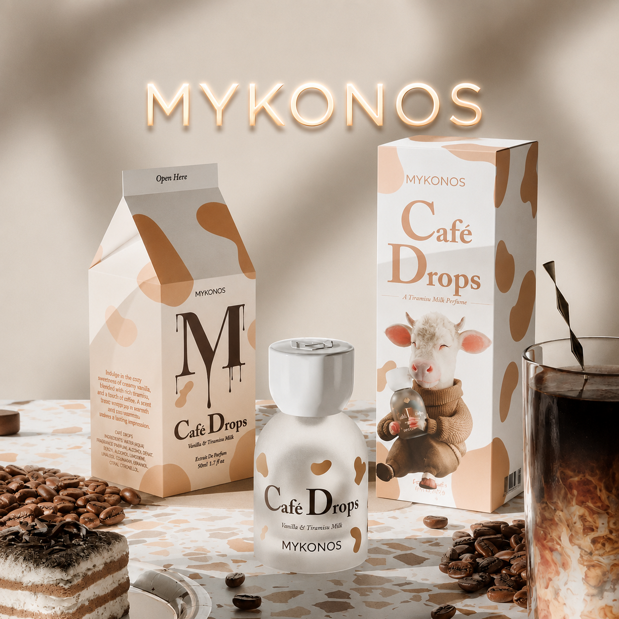 Mykonos - Cafe Drops Extrait de Parfum 50ml