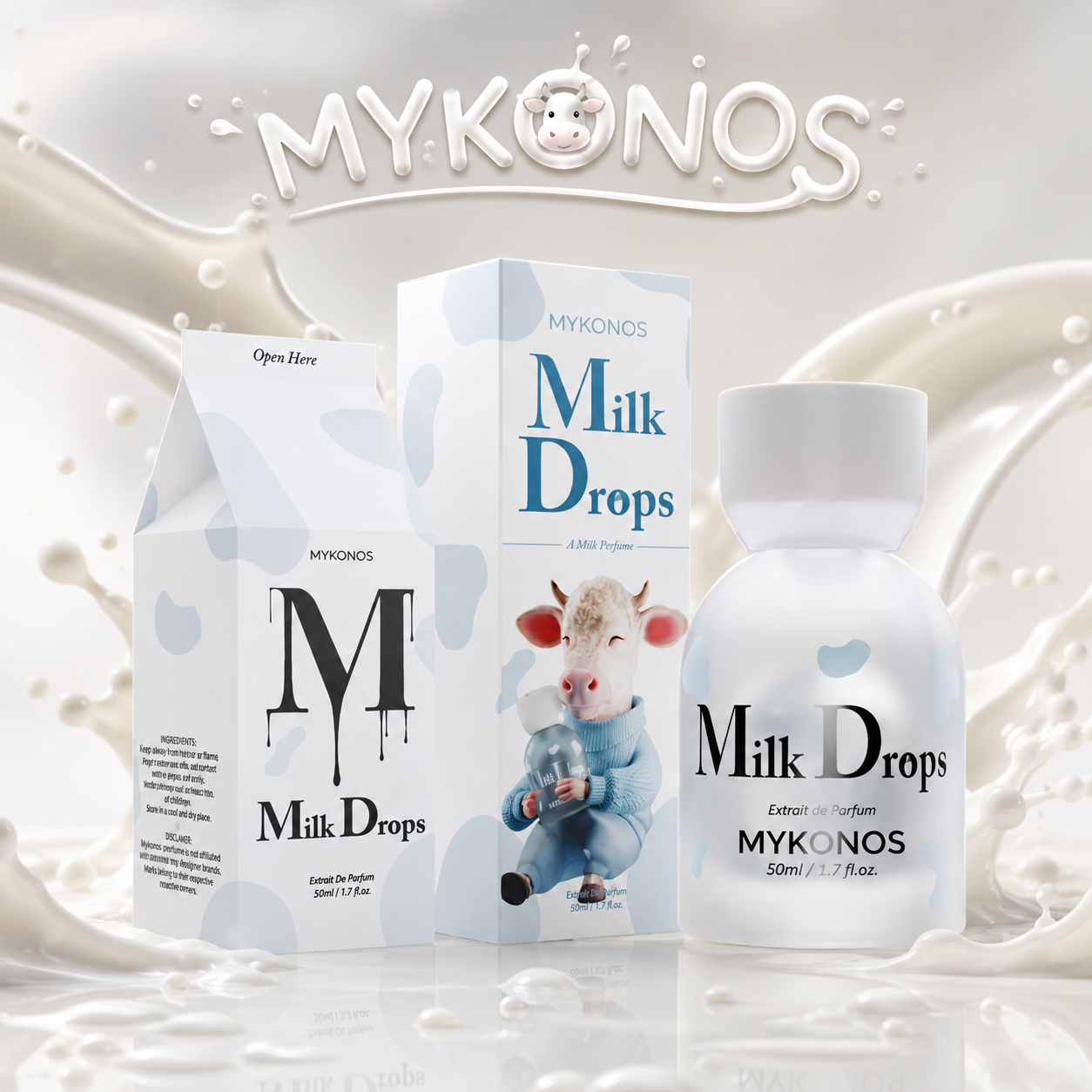 Mykonos - Milk Drops Extrait de Parfum 50ml