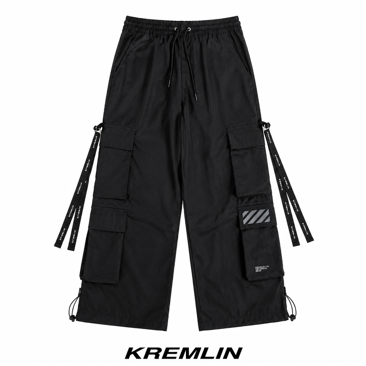 KREMLIN Loose Pants Long Streetwear Cargo Pants - PARANOID