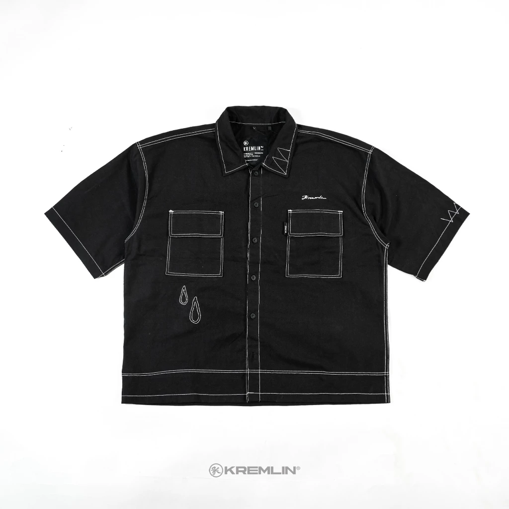 KREMLIN Short Sleeve Boxy Fit Shirt - SHIRA