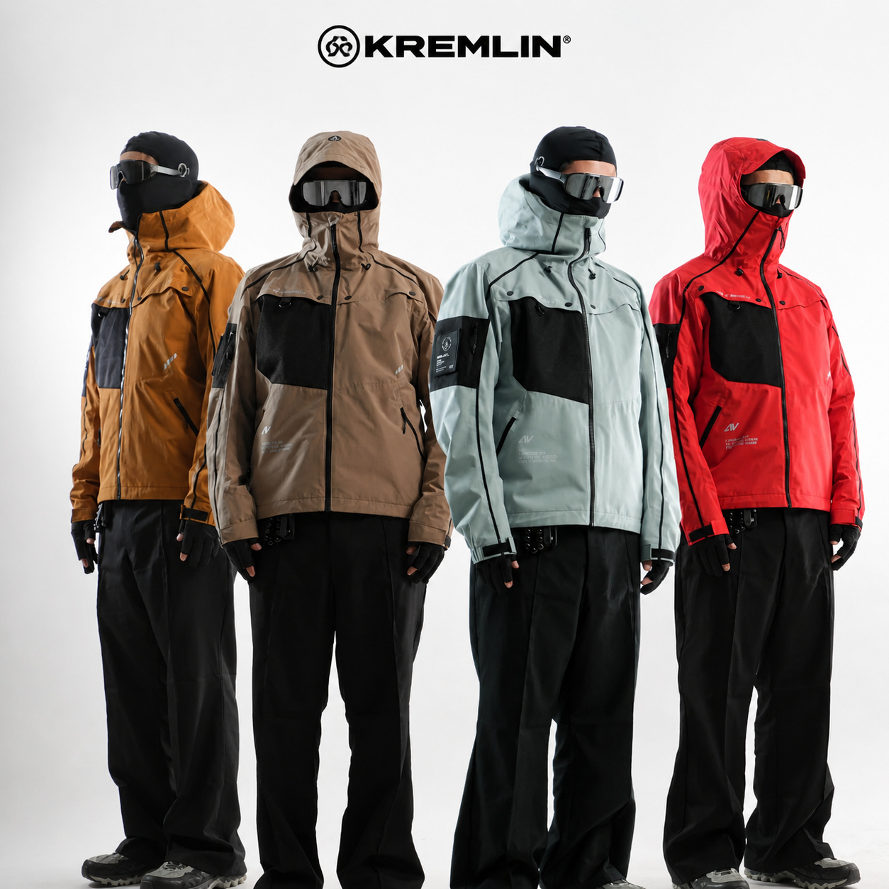 KREMLIN Jacket Modular Windbreaker Gorpcore 4 Colors - AIRLOCK