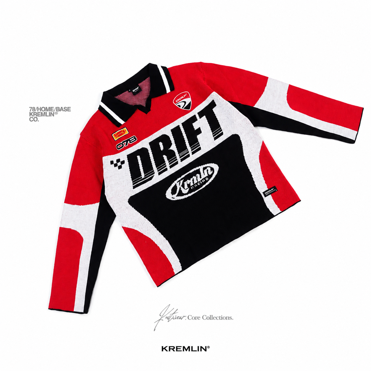 KREMLIN Knitwear Crewneck Knit Racing - Drift