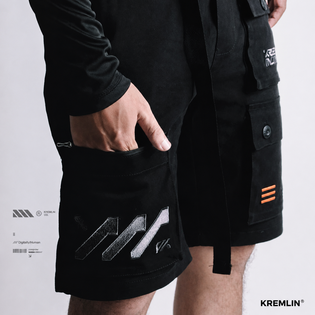 KREMLIN Short Cargo Multi pocket Techwear pants - LOADER