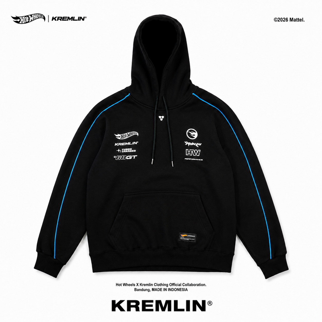 HOT WHEELS x KREMLIN Collaboration Pullover Hoodie - AEGIS