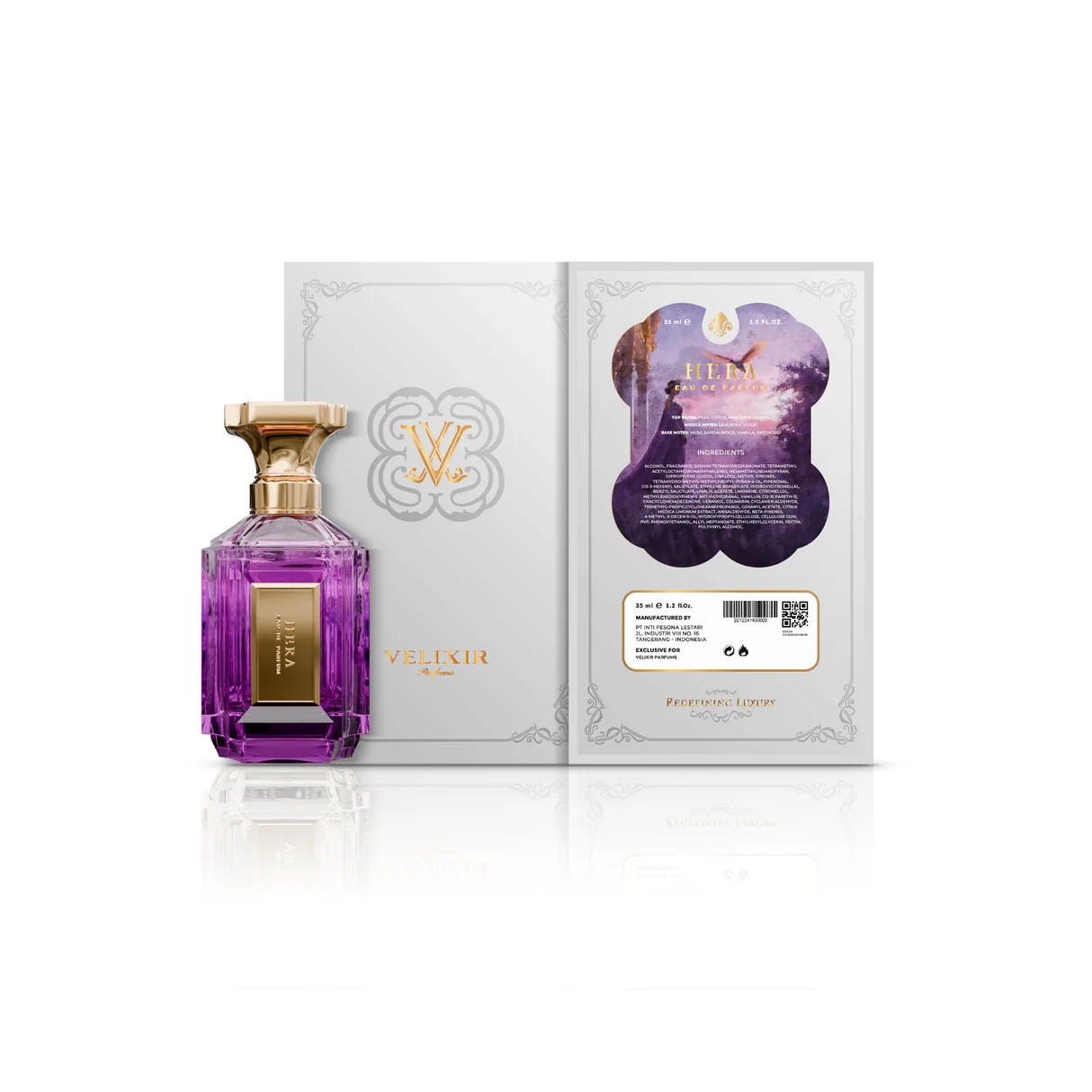 Velixir Hera Eau de Perfume 35ml for Unisex