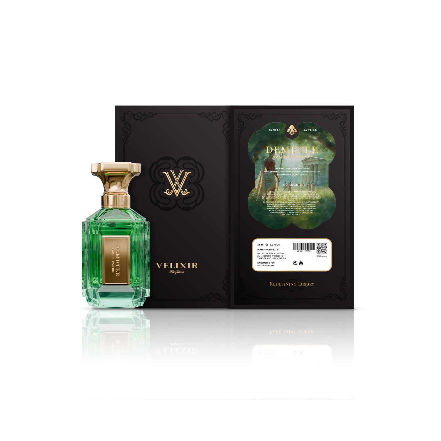 Velixir Demeter Eau de Perfume 35ml for Unisex