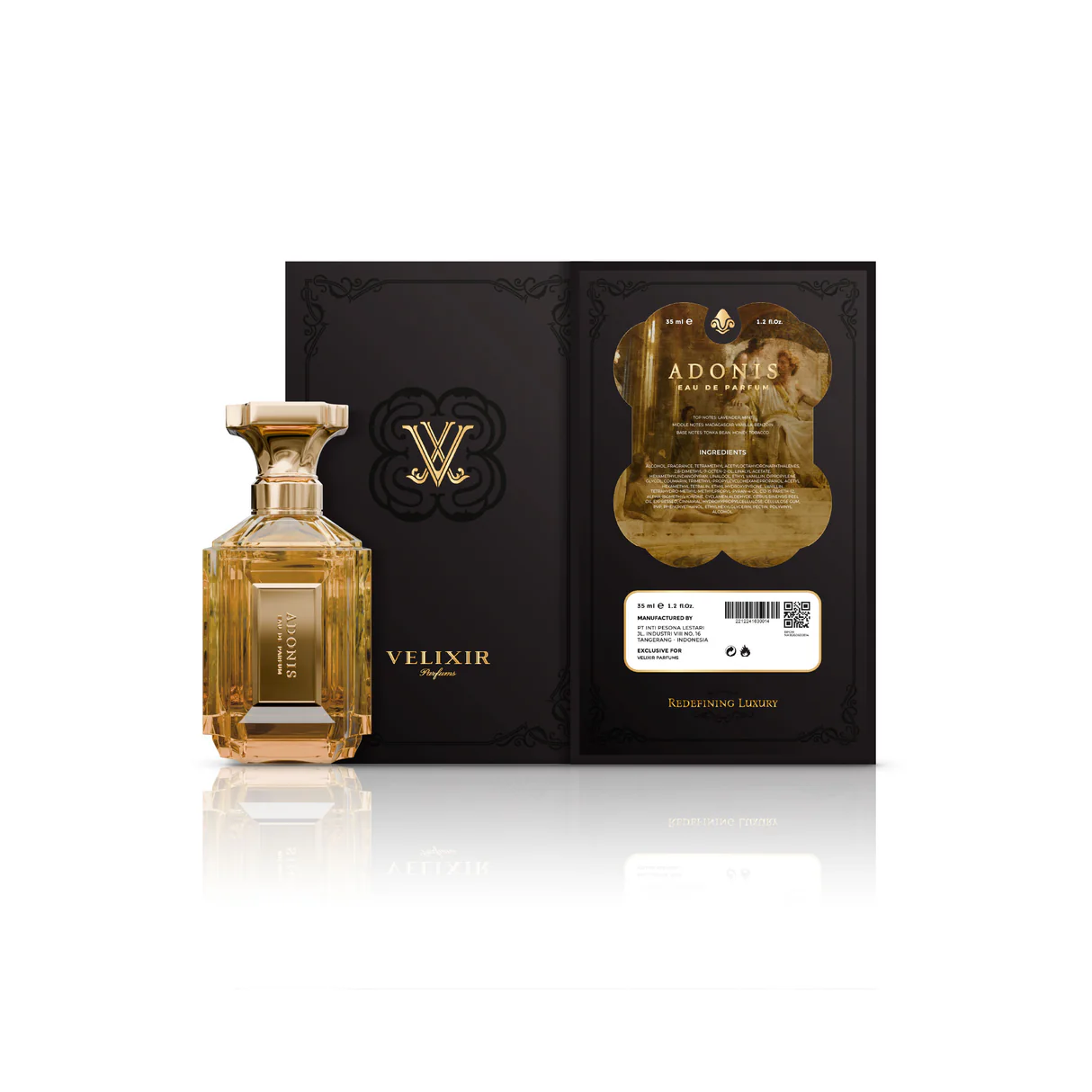 Velixir Adonis Eau de Perfume 35ml for Unisex