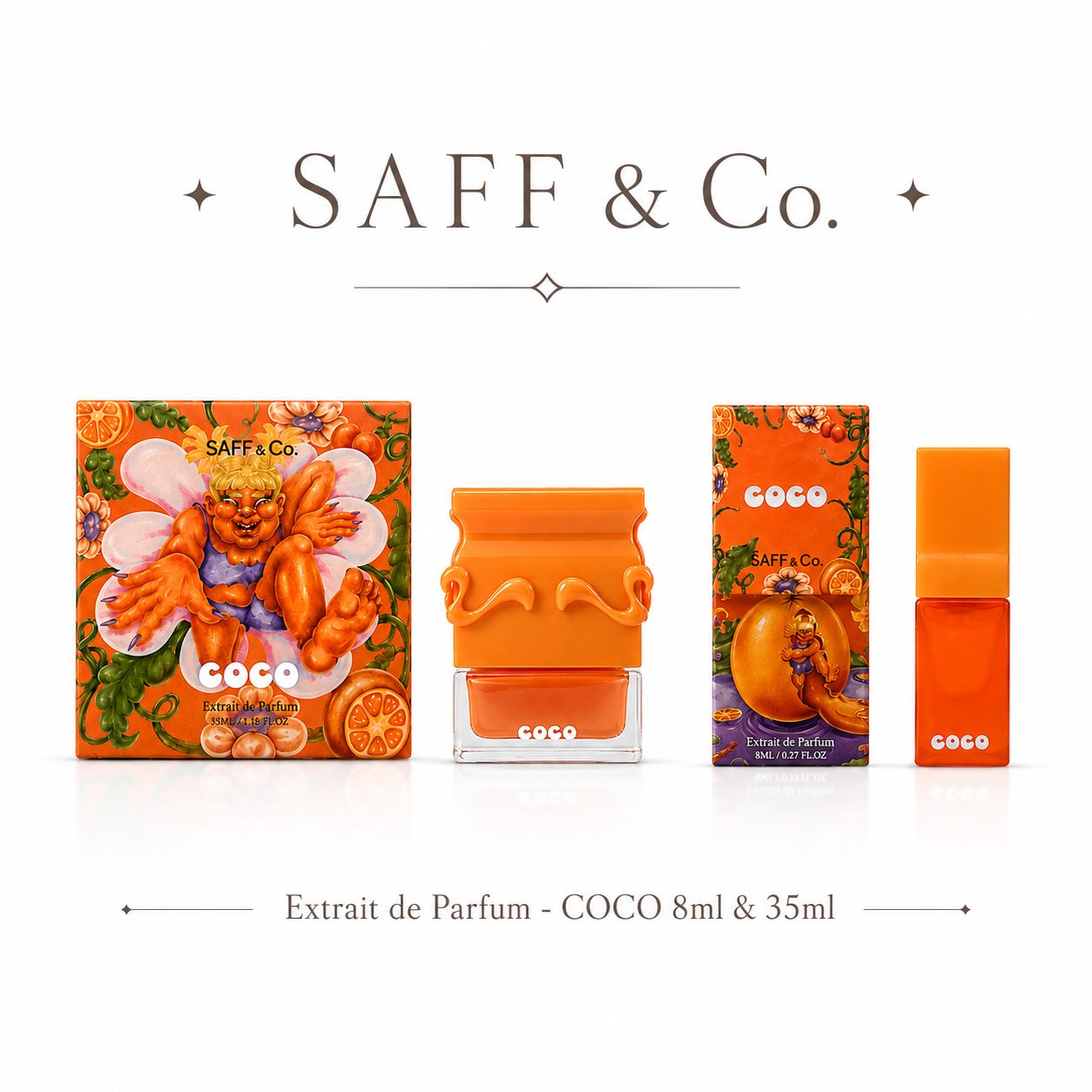 SAFF & Co. COCO Extrait de Parfum 8ml & 35ml