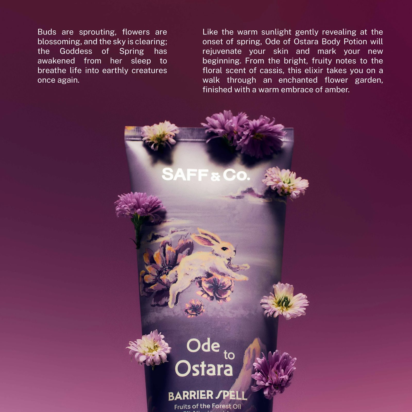 SAFF & Co. ODE TO OSTARA Body Potion 150ml image 4