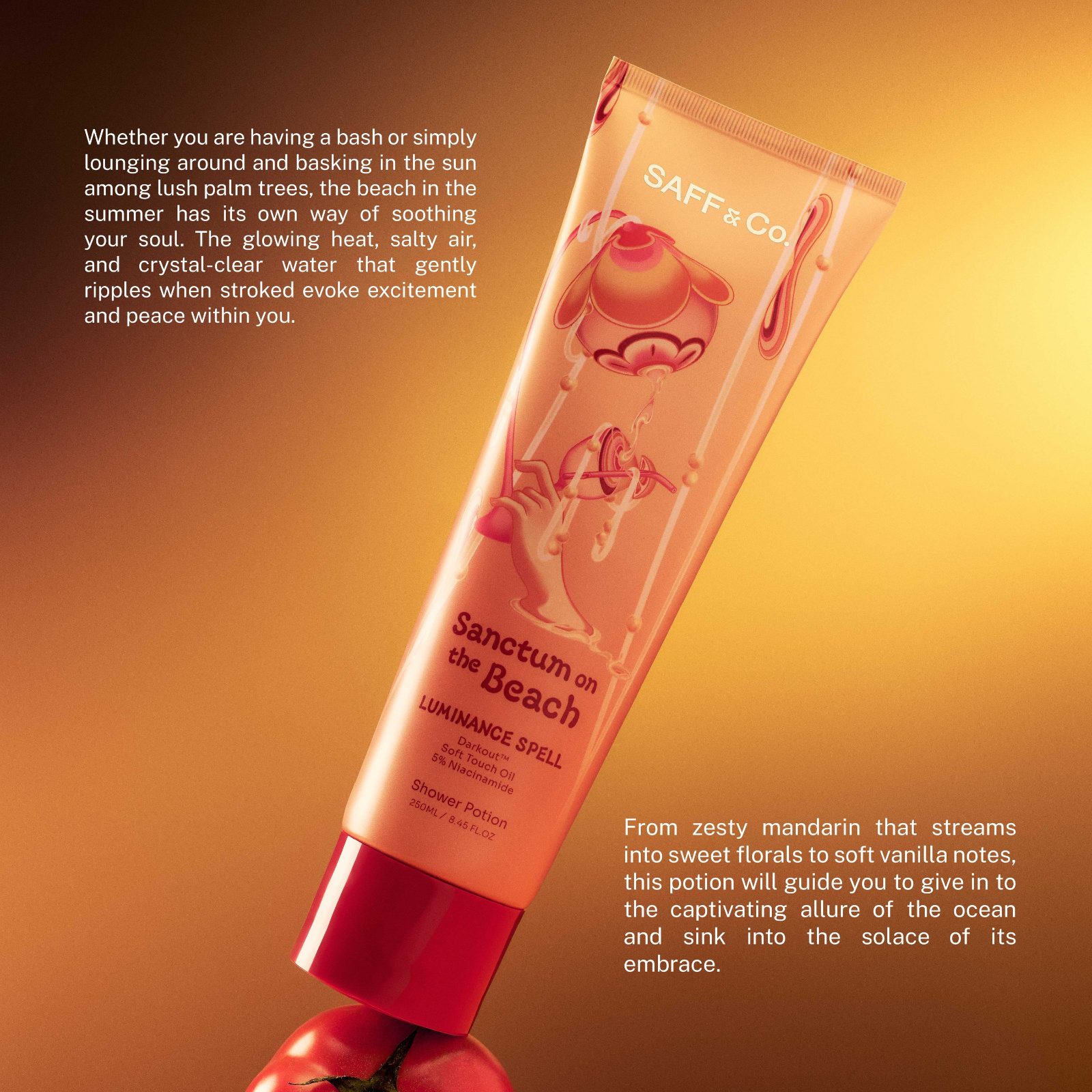SAFF & Co. SANCTUM ON THE BEACH Shower Potion 250ml image 2