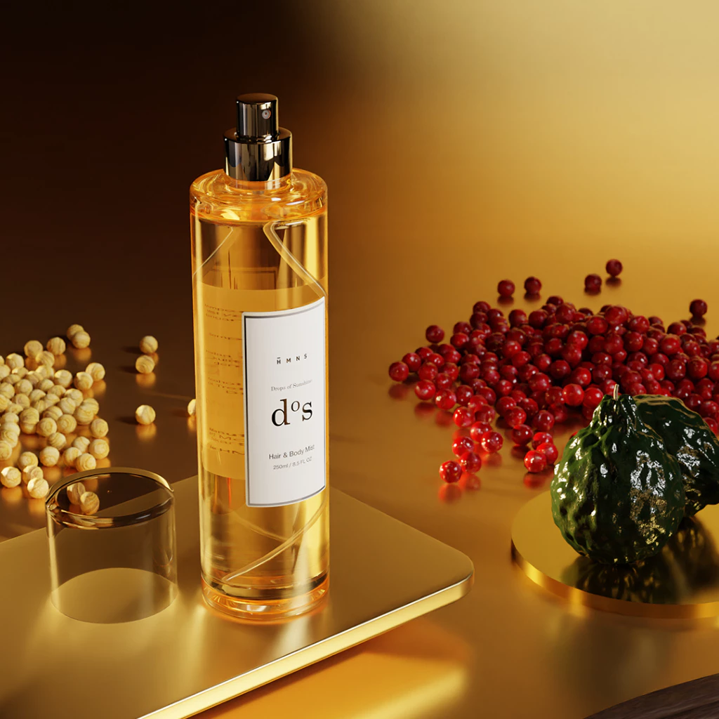 HMNS DROPS OF SUNSHINE Hair & Body Mist | 250 ml image 4