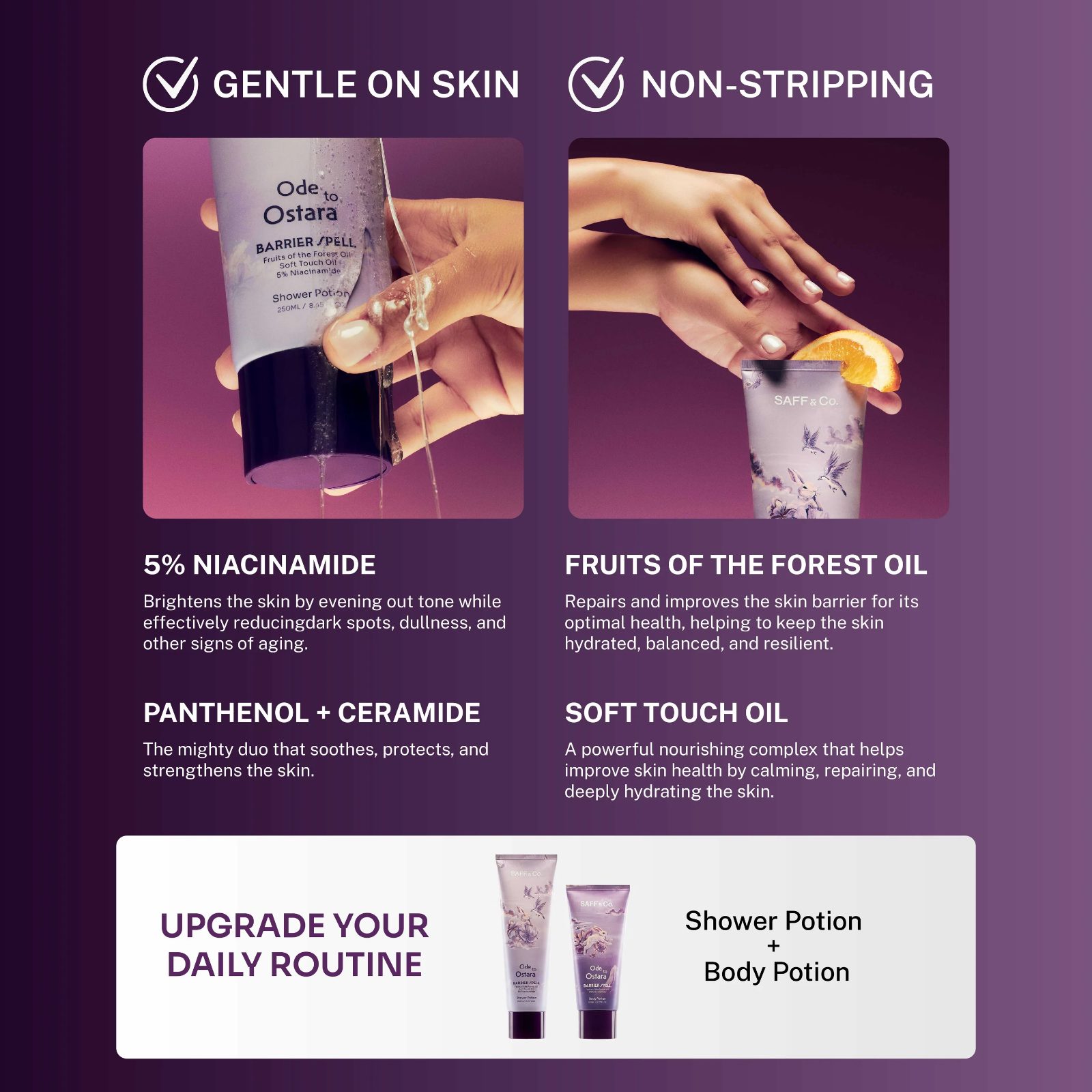 SAFF & Co. ODE TO OSTARA Body Potion & Shower Potion image 5