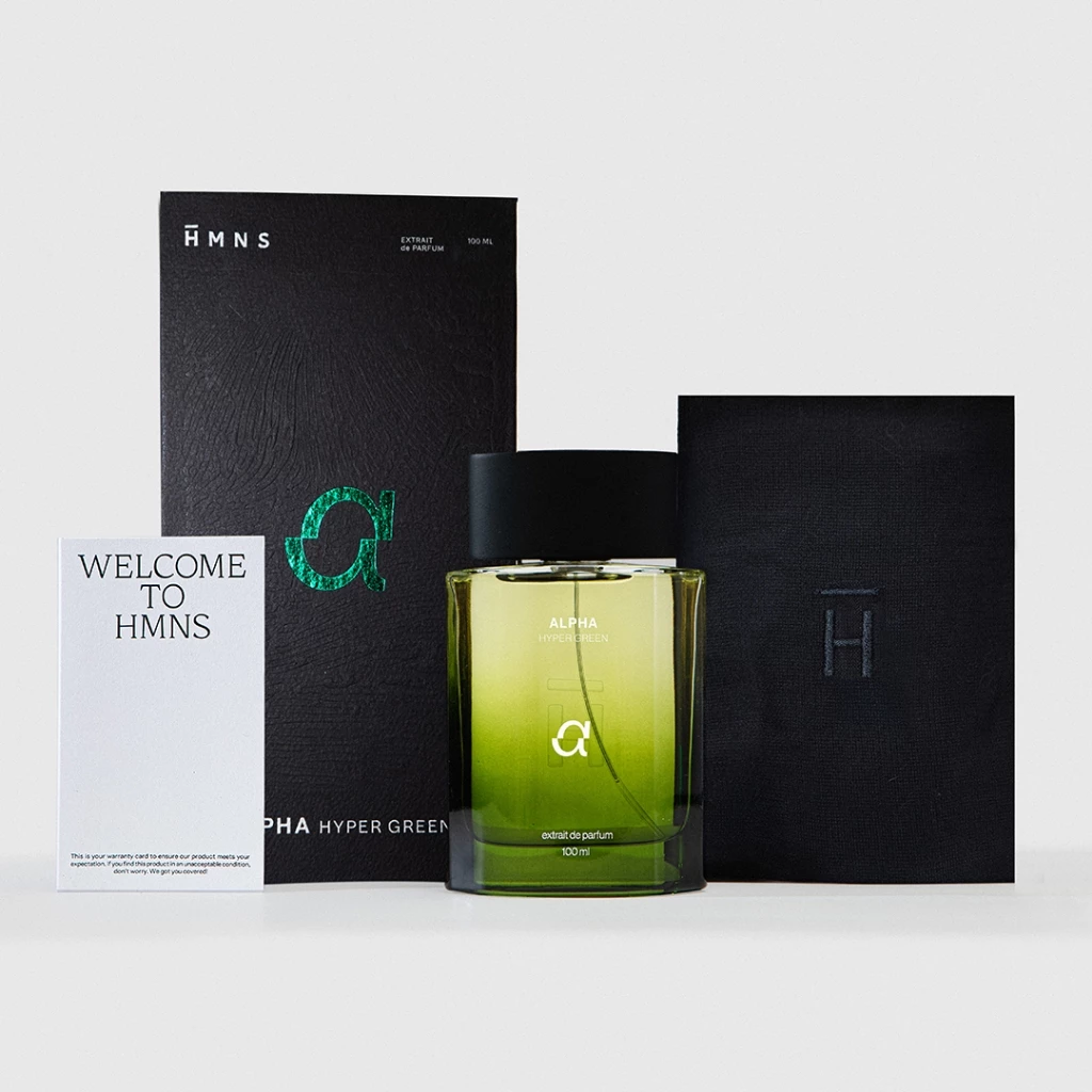 HMNS ALPHA HYPER GREEN Extrait | 100 ml image 3