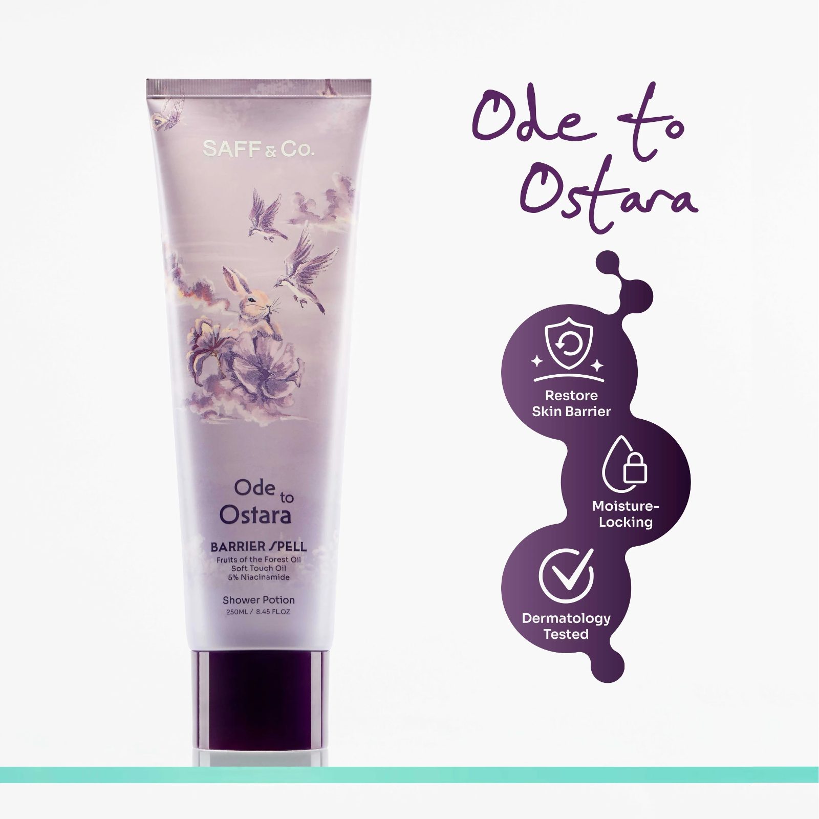 SAFF & Co. ODE TO OSTARA Shower Potion 250ml image 5